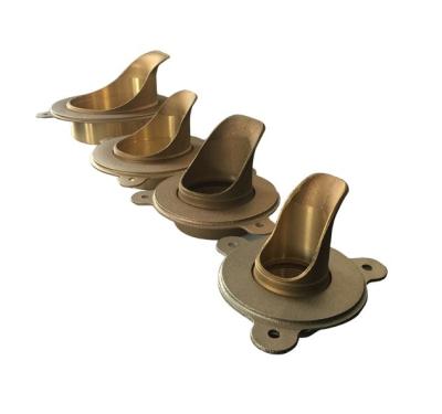 China Modern Casting Bronze Downspout Spout Wall Roof Drain for sale