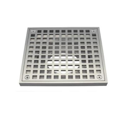 China Modern Nickel Bronze Floor Drain 150*150mm for sale