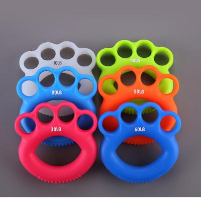 China Hot Sale Fitness Equipment Finger Trainer Rehabilitation Silicone Colorful Waterproof Life Fitness Training Silicone Testing Program for sale