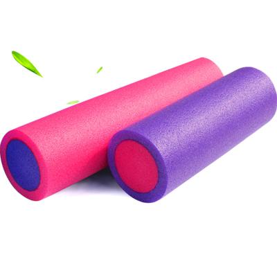 China Indoor Yoga Gym High Quality Exercise PE Yoga Blocks Massage Pilates Shaft Foam Rollers for sale