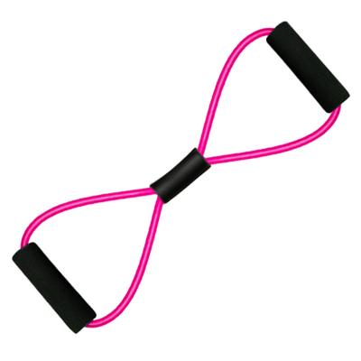 China Wholesale Yoga Gym Home Sports Accessories 8 Shape Chest Expander Resistance Tube Band for sale