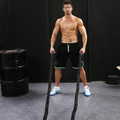 China Braided Fitness 15m Length Bodybuilding Braided Fitness Bodybuilding Power Training Battle Rope Battle Rope for sale