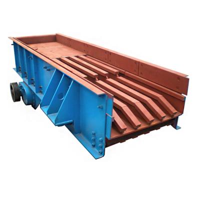 China Ore Stone Vibratory Feeder 96-160TPH for sale