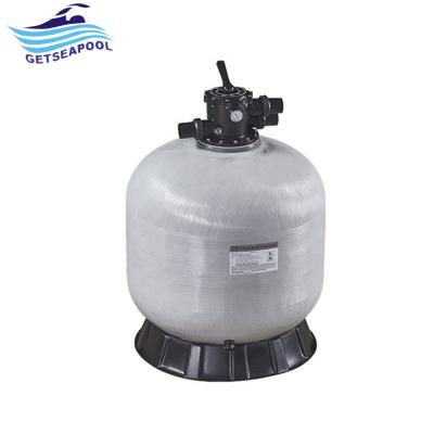 China Villa Pool Top Mounted Fiberglass Swimming Pool Sand Filter With Valve for sale