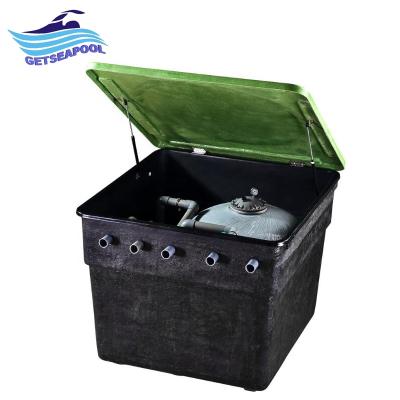 China Villa Swimming Pool Inground Pool Filter Systems Underground Filtered for sale