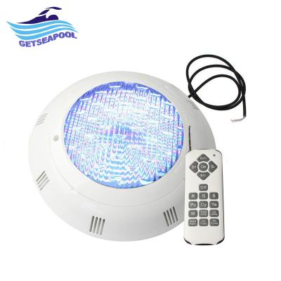 China DC12V/24v LED Swimming Pool Lamp ABS 18W Wall Mounted Led Pool Light Bady Be Glued IP68 Light Outdoor With CE ROHS Approved for sale