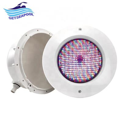 China villa pool.commercial pool new design led recessed light included led pool light rgb controller remote underwater light for liner swimming pools 18W 25W 35W 300W for sale