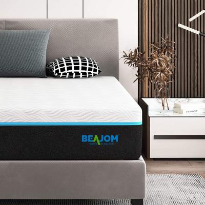 China Wholesale Quality Soft Memory Foam Mattress Foldable Hybrid Mattress Customized Knit Fabric Hotel Queen Mattress for sale