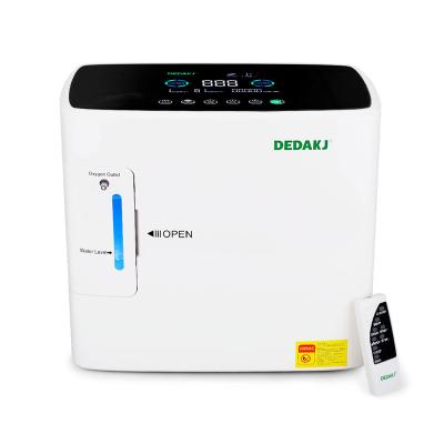 China Hotel DEDAKJ DE-1S 1-7L Oxygen Generator Oxygen Machine Oxygen Machine Oxygen Generator Nebulizer 220v for sale