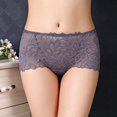 China New Style Women's Breathable Underwear Dropshipping Lace Hollow Breathable Sexy Panties for sale