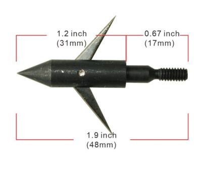 China Wholesale durable and sharp outdoor 2blade 150grain broadhead archery arrow poar head hunting shooting for sale