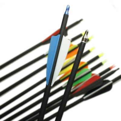 China 30 Inch Archery Carbon TIR Arrows Hunting Arrows Optimization Practice Arrow Safety for sale