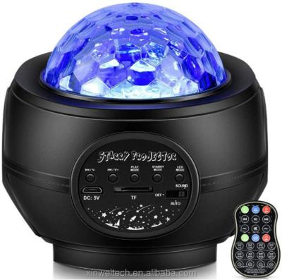 China 2022 Hot Modern Amazon 3 In One Starry Spotlight Surf Sky Projector Night Light for sale