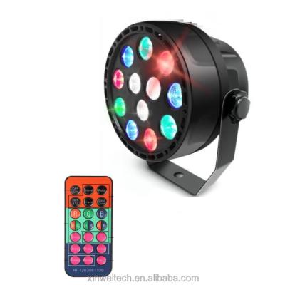 China Amazon 2022 DMX 512 RF Remote Control Party/Birthday/Wedding/Christmas/New Year Sound Activated Stage Lights LED DJ RGBW Par Light for sale