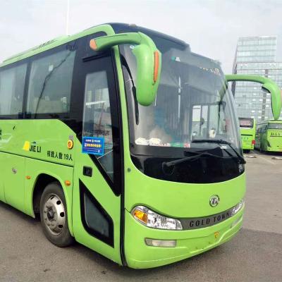 China Chinese factory direct sale used passenger coach Bus with 19 seats 6 - 8L for sale