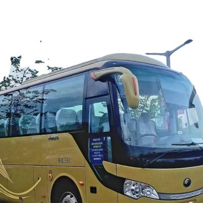 China 2015 year yutong brand used bus for 38 seats and left hand drive on sale 6 - 8L for sale