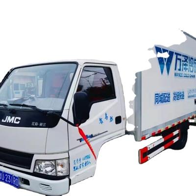 China 2020 Year Used Refrigerator Car With Left Hand Drive For Sale 1-10T for sale