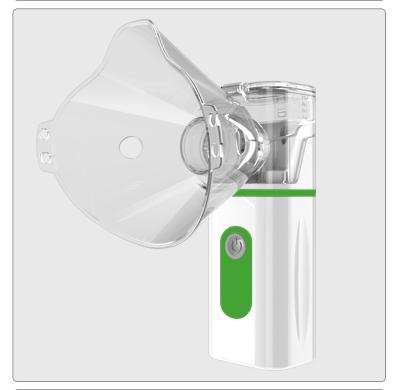 China For commercial & Home Use Portable Medical Nebulizer Atomizer Inhaler Medical Inhaler Atomizer for sale