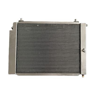 China For Lancia Delta INTEGRALE Custom Aluminum Radiator For Lancia Delta INTEGRALE 8V 16V EVO 2.0 TURBO 1987-1995 for sale