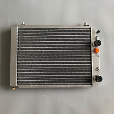 China Brand New Aluminum Racing Aluminum Radiator For Lancia Delta 1992 1993 1994 1995 evo for sale