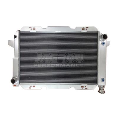 China FULL ALUMINUM WRAPPING RADIATOR aluminum FOR FORD F150 F250 F-SERIES V8 TRUCK 1985-1996 for sale