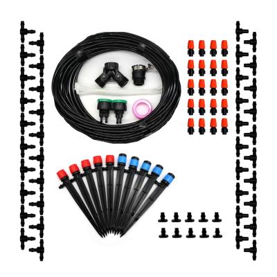 China Indoor And Potted Micro Door Plants Drip Irrigation Kits Low Cost 25m Easy Installation And Mist for sale