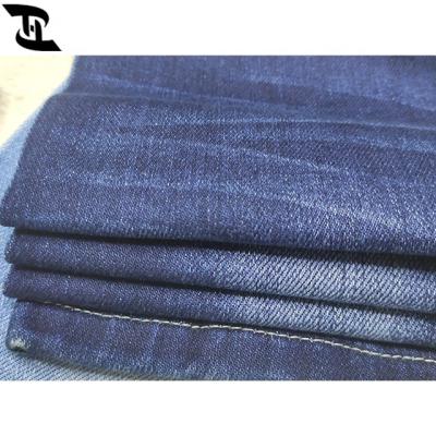 China Breathable high stretch denim twin-core sirospun fabric for garments high quality YH610 for sale