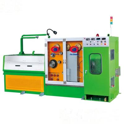 China JCJX-22DT-2-2 Hotels Double Wire Small Size Drawing Machine With Annealing for sale