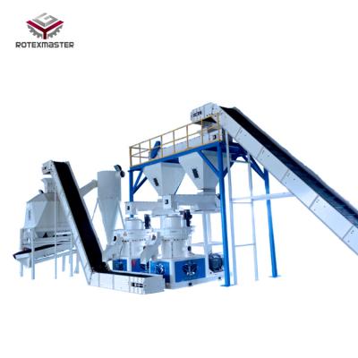 China High Quality Complete Line of Bagasse Straw Biomass Wood Pellet Sugar Cane Production from Factory CE with Best Price for sale