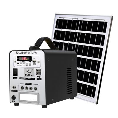 China Wholesale Remote Control Fishing 40w Outdoor Home China Solar Power Camping Mobile Portable Energy Storage System for sale