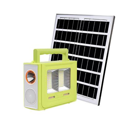 China LED Emergency Outdoor Solar Rechargeable Portable Light, Portable Camping Tent Light, Outdoor Camping Flood Light for sale