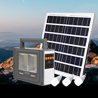 China Outdoor multi-functional solar energy storage lamp, outdoor lighting, mobile phone charging treasure, car refrigerator power supply for sale