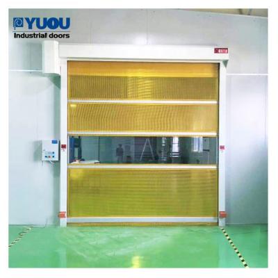 China Industrial High Speed ​​PVC Roller Shutter Door Fast Roll Up High Speed ​​Roller Door for sale