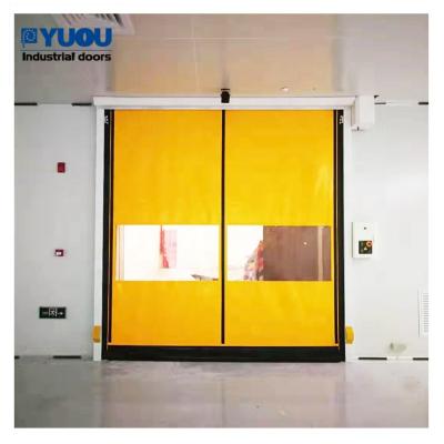 China Modern PVC Windproof Self Repairing High Speed ​​Automatic Fast Warehouse Rolling Roller Shutter Door for sale