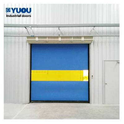 China Modern Plastic Self Repairing Self Repairing Rolled Door Zipper PVC Modern Plastic High Speed ​​Zipper Door for sale