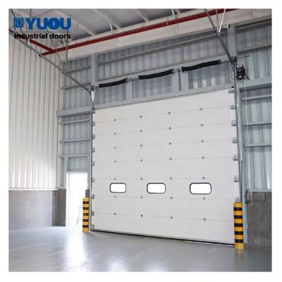 China China Suppliers Industrial Commercial Sectional Automatic Galvanized Garage Door for sale