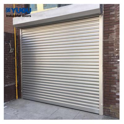 China Industrial Electric Motorized Electric Aluminum Roller Shutter Door Roller Shutter Door for sale