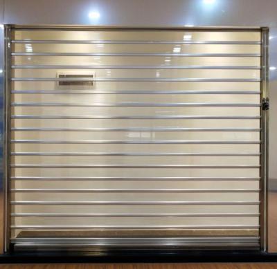 China Industrial Shutter Crystal Rolling Polycarbonate Transparent Roller Door From China Suppliers for sale