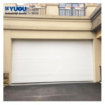 China Workshop Industrial Warehouse Double Layer Insulated Aluminum Commercial Electric Drum Kit Roller Shutter Door for sale