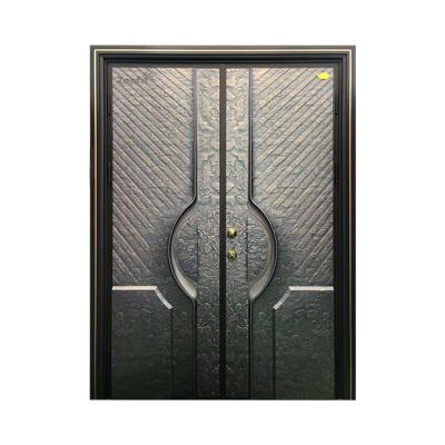 China Modern Exterior Exterior Aluminum Seals Bathroom Turkey Security French Entry Doors for sale