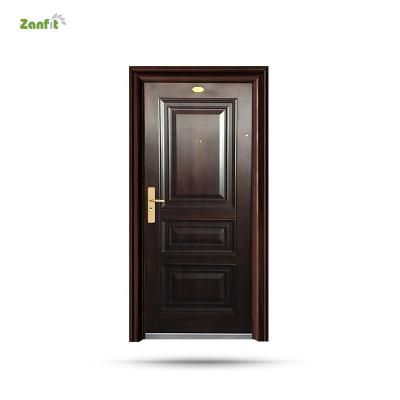 China Simple Modern Outdoor Bulletproof Stainless Security Use Style Steel Doors for sale