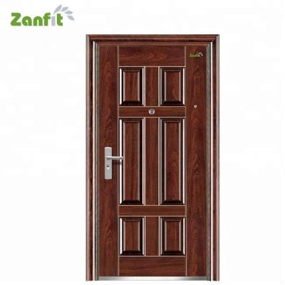 China Brief design modern security front doors for sale