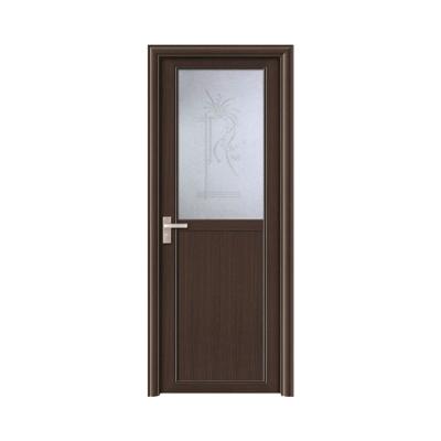 China Modern wardrobe black entry with glass door 36 x 96 front aluminum price for bathroom for sale