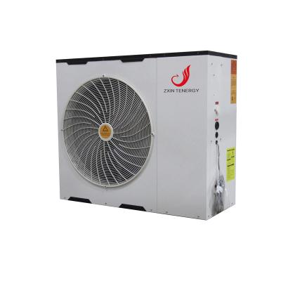 China Outdoor Zhenxin R32 Heat Pump Air Conditioner Air Source Home R32 Air To Water Heating For Water Heaters Fan Coil Unit for sale