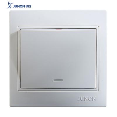 China JUNON High Quality White 250W Electric Wall Switch Residential/General Purpose Fan Regulator for sale