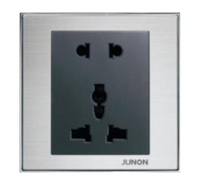 China Commercial High Quality Universal 2 And 3 Pin Multifunction Electrical Wall Socket for sale