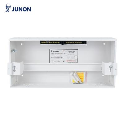 China V8 19 Unit Distribution Box Distribution Board Flow Mount Electrical Panel 422*190*80mm (Outside Series, Grey) for sale