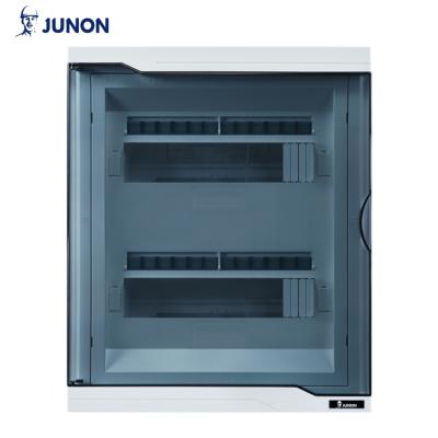 China Hot Selling Top Quality PC JUNON V18 Series 34-38 Units Surface Flushed Mounted Electrical Distribution Box / Panel for sale