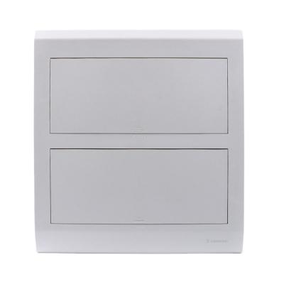 China Protect Circuit Breakers Installed JUNON Wall Mount Fiber Distribution Box 26 Ways Power Distribution Box Household Panel Box for sale