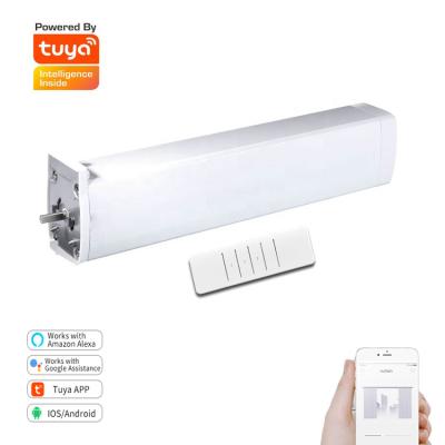 China Office Tuya Smart WIFI Curtain Motor Smart Home Voice Remote Control Open And Close Electric Curtain Motor for sale